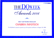 The DQ Week Awards 2006 Best Software Reseller